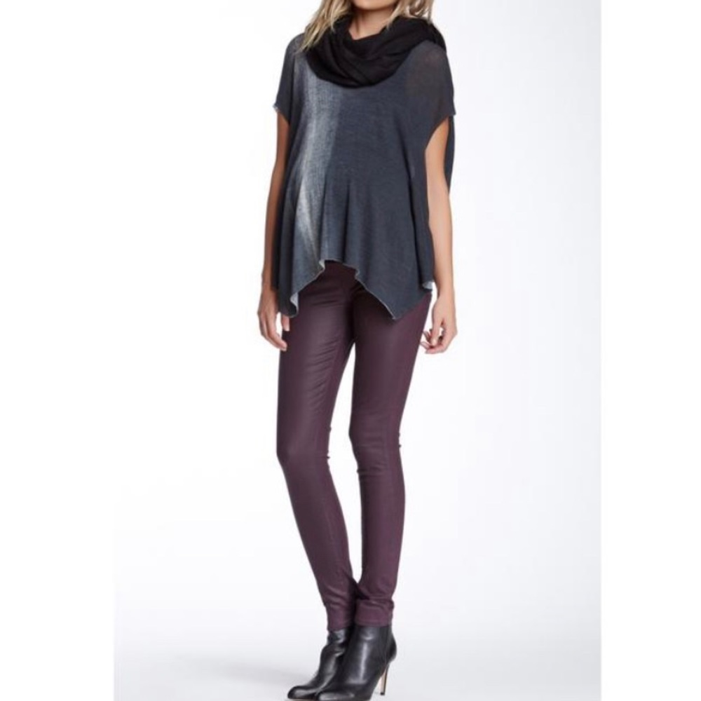 Paige Verdugo Plum Coated Full Panel Maternity 31